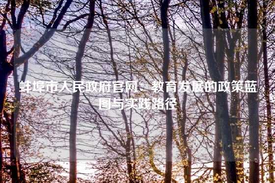 蚌埠市人民政府官网：教育发展的政策蓝图与实践路径