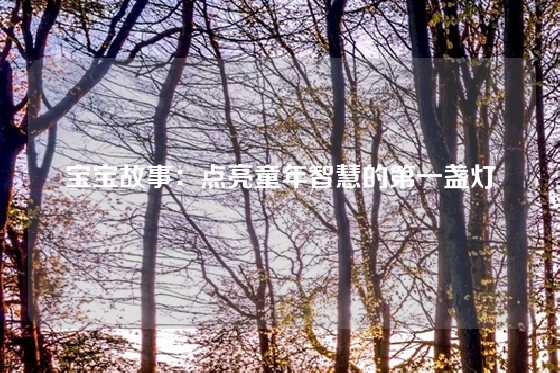 宝宝故事:点亮童年智慧的第一盏灯