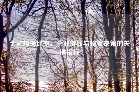 金融相关比率：企业健康与投资决策的关键指标